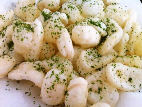 余ったお餅で！青のりの塩おかき